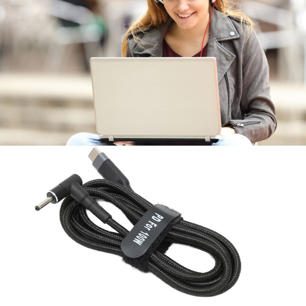 Type-C To Dc Laptop Charging Cable 1.5M 100W Fast Charging 9461358196424