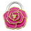 Folding Handbag Hook Hanger Replacement Foldable-Rose Red. 1