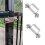 4Pcs Metal Steel Square Pipe Clamp Right Angles Bracket-20X20mm 5