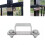 4Pcs Metal Steel Square Pipe Clamp Right Angles Bracket-20X20mm 2