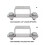 4Pcs Metal Steel Square Pipe Clamp Right Angles Bracket-20X20mm 3