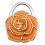 Foldable Purse Holder Bag Table Hook for Dinning Room-Orange. 1