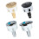 Streamlined Toilet Control Button with Accuracy-Round silver 5