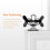 Double Head Shape Fireplaces Fan Quiet Operate Heat Powered 7