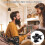 Double Head Shape Fireplaces Fan Quiet Operate Heat Powered 5