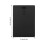 Black Iron Drawing Board Folder 30x20cm Rustproof Scratch Resistant 6