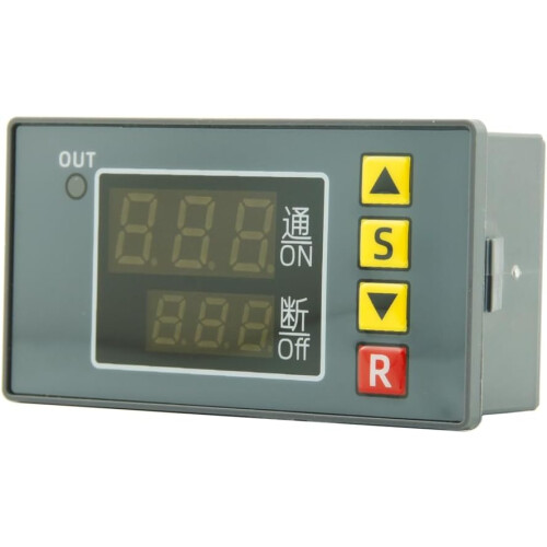 T3231 Programmable Time Controller, Digital Delay, 1-Way Relay, Auto/Manual Trigger, External Trigger, 110-220V, 2200W 2