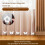 Decorative Magnetic Curtain Weights Windproof Solution for Home 5