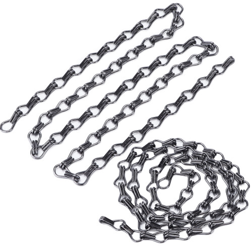 2Pcs 1 Meter Rustproof Aluminium Hanging Chains for DIY Projects 1