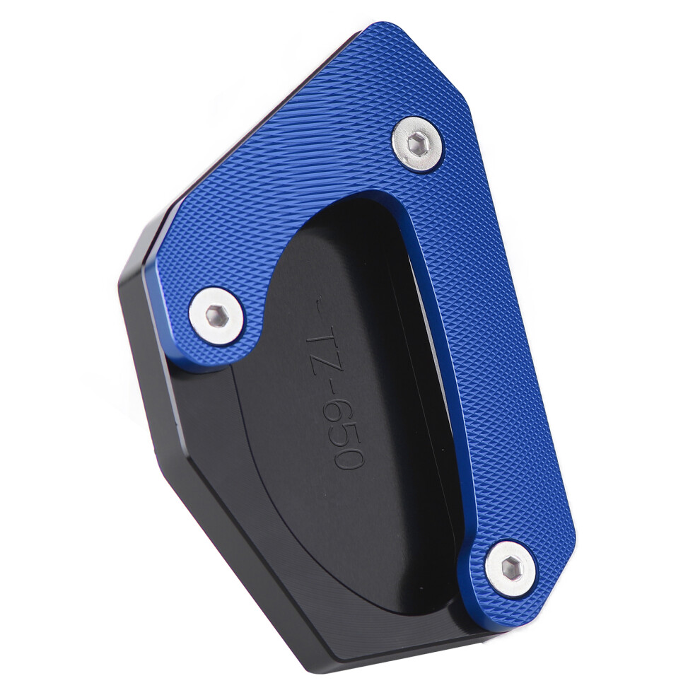 Aluminium Alloy Motorcycle Kickstand Support Plate For Dl650 2004-2020 Blue 5071358201758