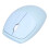 Wireless Retro Color Keyboard Mouse Combo 2.4G Blue 12