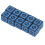 Set di 10 dadi blu a 6 facce D6, in acrilico 11