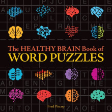 The Healthy Brain Book of Word Puzzles by Fred Piscop Paperback Book