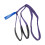 1T Load Heavy Duty Polyester Webbing Straps 4m Colorful Sling 15