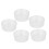50Pcs Plastic Candle Molds, Round, Heat-Resistant, DIY Container 1