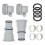 4-teiliges Pool-Schlauchadapter-Set, 1