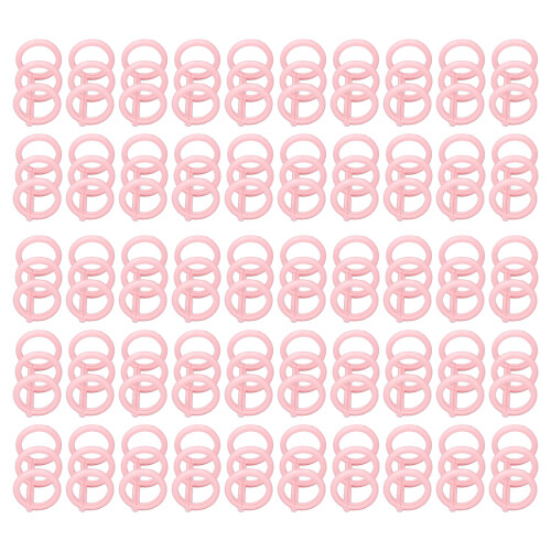 50 Stück Kammbinderücken, 16 mm x 3 Ringe, PP,