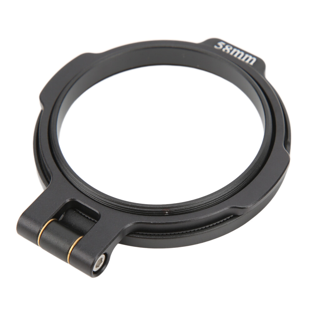 Sturdy Aluminium Lens Filter Holder 58Mm Quick Switch Adapter Ring 8451358207900