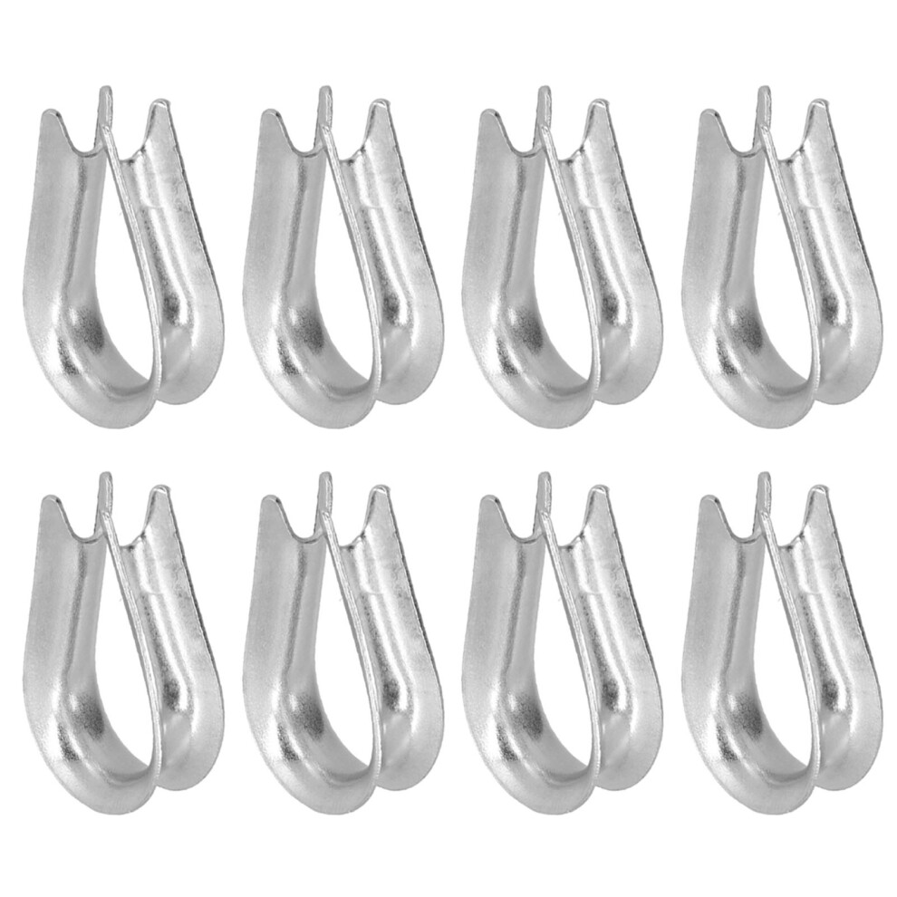 M4(4Mm) 50Pcs Stainless Steel Wire Rope Thimbles For Industrial Use 8031358208116