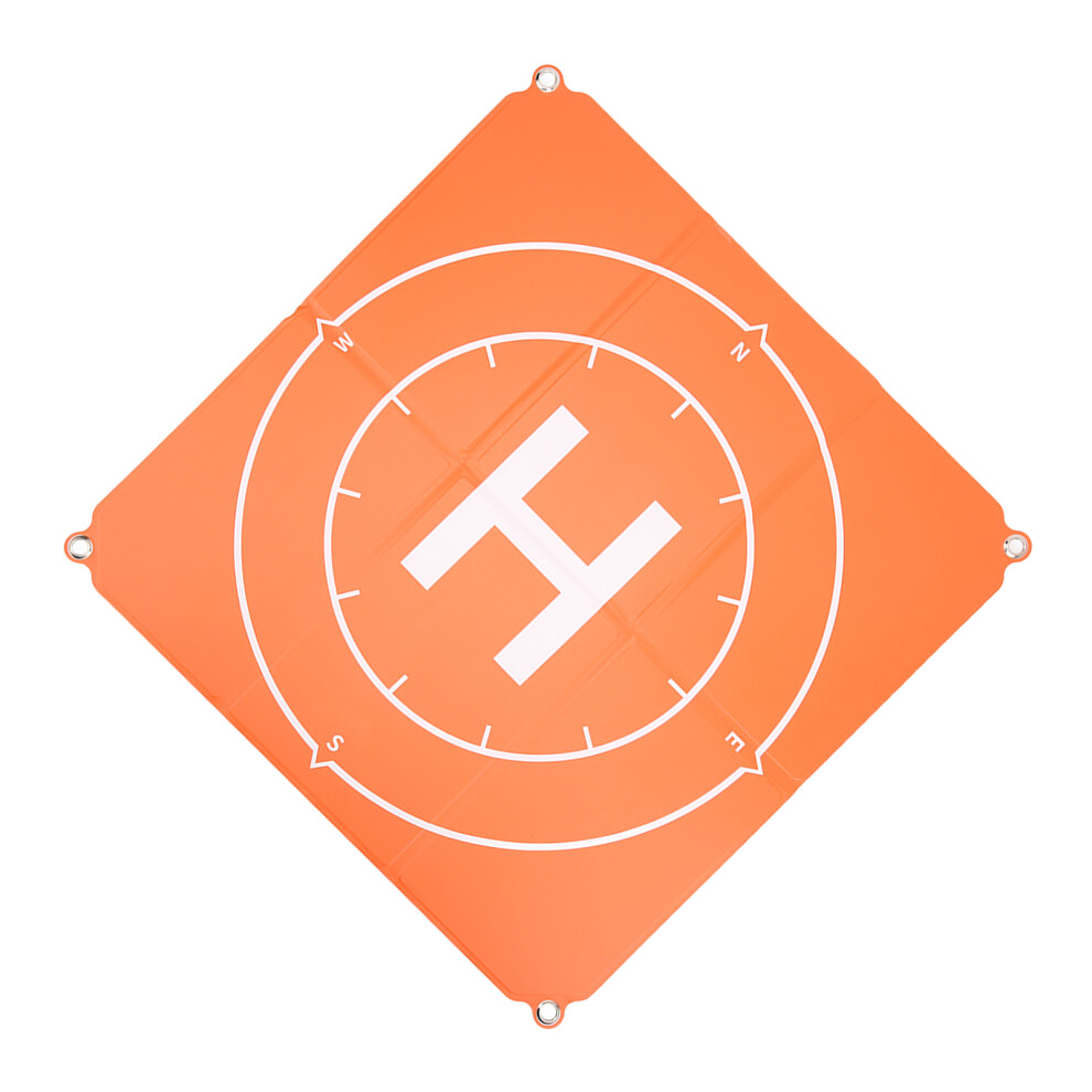 65Cm Foldable Drone Landing Pad Pu Portable + For Fpv Mini2 Orange/Blue 5001358207832
