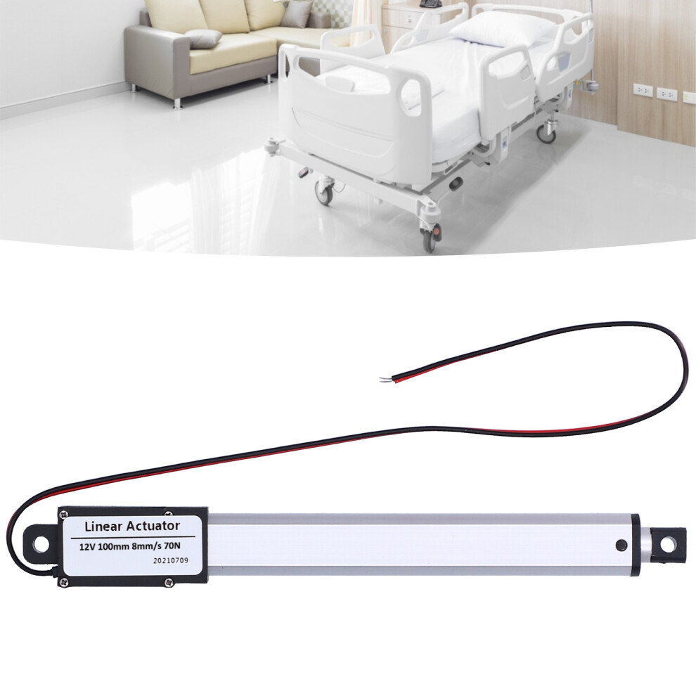 Electric Mini Linear Actuator 8Mm/S-70N For Industrial Use Dc 12V 100Mm 9311358208989