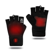 USB Propelled Rechargeable Fingerless Warm Gloves Modifiable-M
