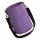 Waterproof Canvas Storage Bag for Knitting Tool with- Purple 1