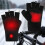 USB Propelled Rechargeable Fingerless Warm Gloves Modifiable-M 3