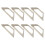 Rustproof Metal Corner Clamps For Oaken Cabinet Bedstead-large 1