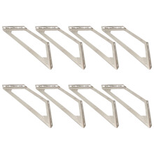 Quick Assembly Untarnished Corner Brackets For-Extra large size