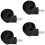 Universals Swivels Caster Wheel Replacement Office Chair-Black 1