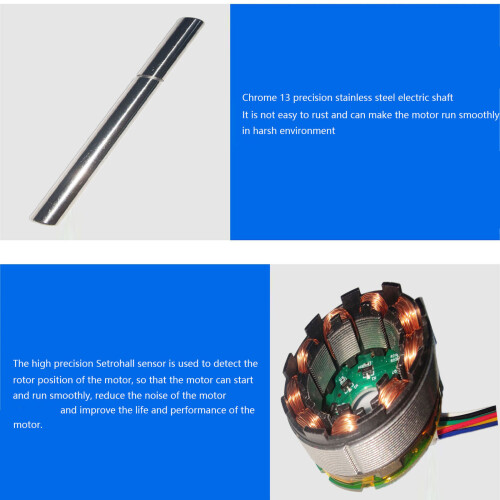 Integrated Driver Control BL3625S Nonbrush Motor Wide 4 24V 1