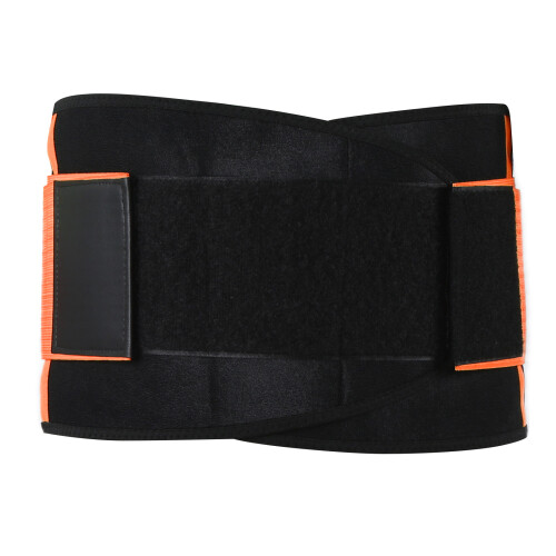 Rückenbandage Leicht Orange Stahlplatten Design