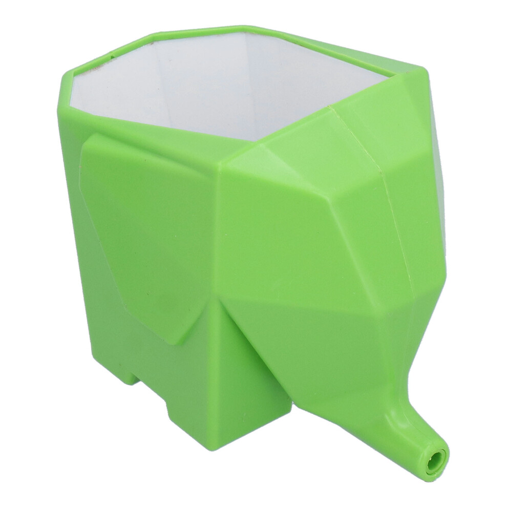 Green Plastic Elephant-Shaped Kitchen Drainer 14x8x11cm Storage Rack-image-OPC-PMRQG6G-NEW
