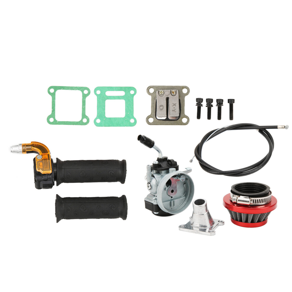 Chopper Atv Throttle Grip & Air Filter Kit For 2 Stroke 47Cc 49Cc Mini Bike 8111358215557