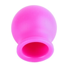 Purple Lip Plumper Device Silicone Lip Enhancer with Brush & Facial Cleansing