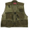 MultiPocket Breathable Fishing Vest XL, Adjustable Nylon Polyester 2