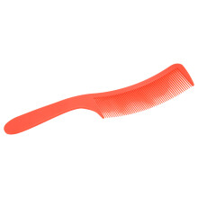 Peigne dĂ©mĂȘlant incurvĂ© en plastique rouge 22,54,5 cm