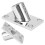 Stainless Steel Boat Handrail Base Fitting 25mm/1in 60 Rectangular 10