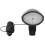 Rechargeable Scooter Front Light 1200mAh 250lm Black with Horn 11