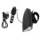 Rechargeable Scooter Front Light 1200mAh 250lm Black with Horn 7