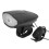 Rechargeable Scooter Front Light 1200mAh 250lm Black with Horn 15