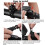 Rechargeable Scooter Front Light 1200mAh 250lm Black with Horn 9