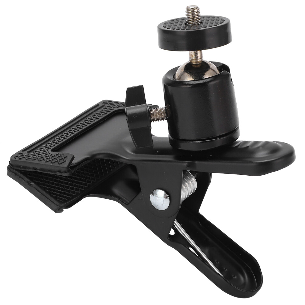 Sturdy 360 Rotatable Tripod Clamp For Versatile Camera Mounting Black 8731358220100