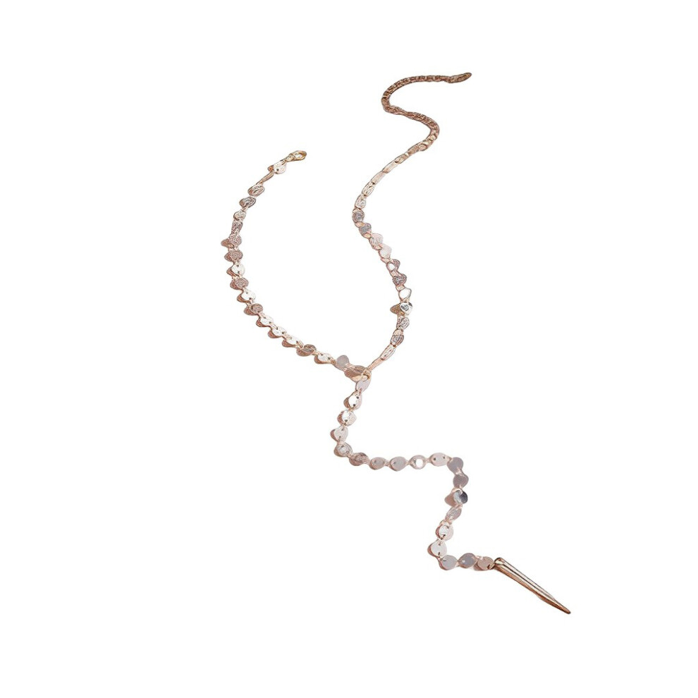 (Silver) Necklace Sequins Necklaces Sparkling Decorative Jewelry Accessory-image-OPC-PMRQP8Y-NEW