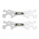 2PCS Duschschlüsselwerkzeug, multifunktional, 1