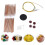 Knitting Circular Needle Kit 26pcs Rose Gold Interchangeable with Storage Case 1