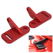 2PCS Iron A Pillar Work Light Mount Bracket for Jeep Wrangler JL 2018-2020 Red
