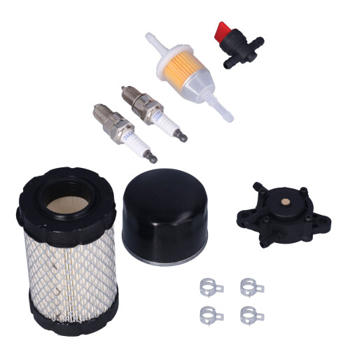 Lawn Mower Fuel & Air Filter Kit for John Deere D100-D170 618g