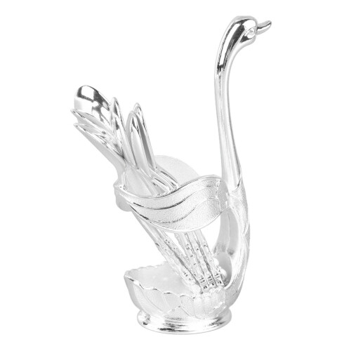 Kaffeelöffelhalter, eleganter, schwanenförmiger